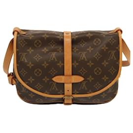 Louis Vuitton-Louis Vuitton-Monogramm Saumur 30 Umhängetasche M.42256 LV Auth 69874EIN-Monogramm