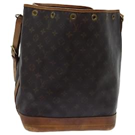 Louis Vuitton-LOUIS VUITTON Monogram Noe Shoulder Bag M42224 LV Auth yk11298-Monogram