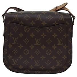 Louis Vuitton-LOUIS VUITTON Monogram Saint Cloud GM Shoulder Bag M51242 LV Auth 70024-Monogram