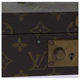 Louis Vuitton-Caixa de joias com monograma LOUIS VUITTON Boite A Tour M47236 LV Auth ar11657b-Monograma