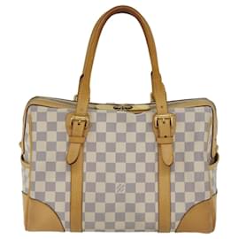 Louis Vuitton-LOUIS VUITTON Damier Azur Berkeley Handtasche N.52001 LV Auth ar11663b-Andere