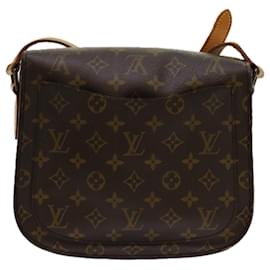 Louis Vuitton-LOUIS VUITTON Monogramm Saint Cloud GM Umhängetasche M.51242 LV Auth 69714-Monogramm