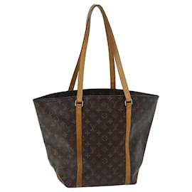 Louis Vuitton-LOUIS VUITTON Monogram Sac Shopping Tote Bag M51108 LV Auth ar11627b-Monogram