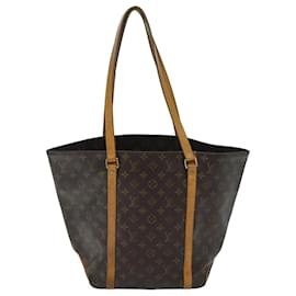 Louis Vuitton-LOUIS VUITTON Monogram Sac Shopping Tote Bag M51108 Auth ar LV11627b-Monogramme