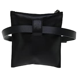 Gucci-GUCCI Waist bag Leather Black 037 1312 1669 Auth ep3757-Black