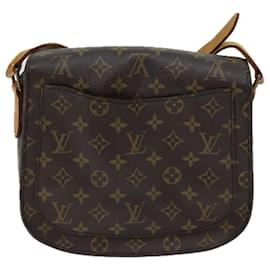 Louis Vuitton-LOUIS VUITTON Monogramm Saint Cloud GM Umhängetasche M.51242 LV Auth 70025-Monogramm