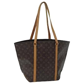 Louis Vuitton-LOUIS VUITTON Monogram Sac Shopping Tote Bag M51108 Auth ar LV11656b-Monogramme
