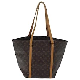 Louis Vuitton-LOUIS VUITTON Monogram Sac Shopping Tote Bag M51108 LV Auth ar11656b-Monogram