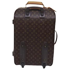 Louis Vuitton-LOUIS VUITTON Monogramm-Pegas 55 Koffer m23297 LV Auth tb1056-Monogramm