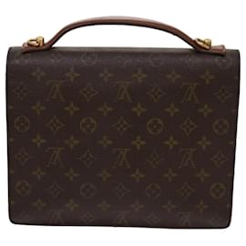 Louis Vuitton-Louis Vuitton-Monogramm Monceau 28 Handtasche 2Weg M51185 LV Auth 69888-Monogramm
