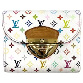 Louis Vuitton-Joey Murakami Multicolor Canvas Envelope Wallet Monogram-White