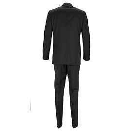 Ermenegildo Zegna Three Piece Suit in Black Wool Black