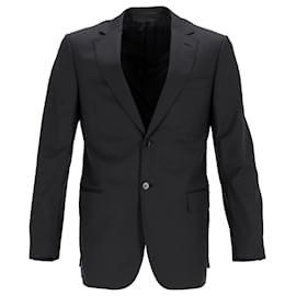 Ermenegildo Zegna-Ermenegildo Zegna Three Piece Suit in Black Wool-Black