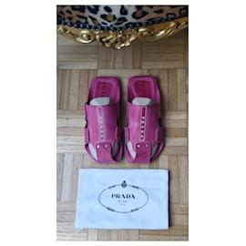 Prada-Sandals-Pink