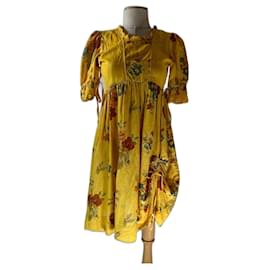 Autre Marque-Vestidos-Multicor,Amarelo