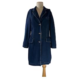 Vivienne Westwood Anglomania-Coats, Outerwear-Blue,Navy blue