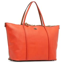 Dolce & Gabbana-Dolce & Gabbana Cabas Miss Escape en cuir orange-Autre