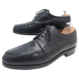 SCARPE DERBY BARROS DI JOHN LOBB 9.5E 43.5 Scarpe in pelle nera Nero
