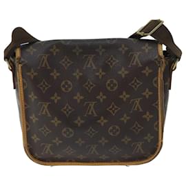 Louis Vuitton-LOUIS VUITTON Monogramm Messenger Bosporus PM Umhängetasche M.40106 LV Auth-Folge3912-Monogramm