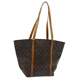 Louis Vuitton-LOUIS VUITTON Monogram Sac Shopping Tote Bag M51108 Auth LV 69759-Monogramme