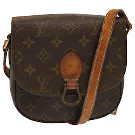 Louis Vuitton-LOUIS VUITTON Monogramm Saint Cloud PM Umhängetasche M.51244 LV Auth ar11509-Monogramm