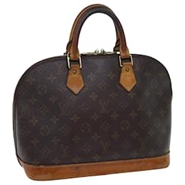 Louis Vuitton-Bolsa de mão M LOUIS VUITTON com monograma Alma M51130 Autenticação de LV 70083-Monograma