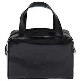 Gucci-GUCCI Interlocking Hand Bag Patent leather 2way Black 000 1274 0505 Auth bs13236-Black