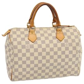 Louis Vuitton-Louis Vuitton Damier Azur Speedy 30 Hand Bag N41533 LV Auth yk11356-Other