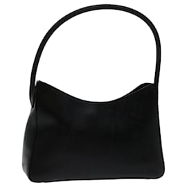 Miu Miu-Miu Miu Shoulder Bag Leather Black Auth bs13224-Black