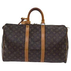 Louis Vuitton-Louis Vuitton-Monogramm Keepall 45 Boston Bag M.41428 LV Auth 69766-Monogramm