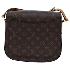 Louis Vuitton-LOUIS VUITTON Monogram Saint Cloud GM Shoulder Bag M51242 LV Auth ar11591b-Monogram