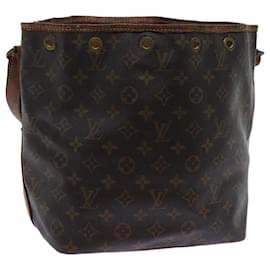 Louis Vuitton-Bolsa de ombro LOUIS VUITTON Monogram Petit Noe M42226 Autenticação de LV 69760-Monograma