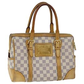 Louis Vuitton-LOUIS VUITTON Damier Azur Berkeley Handtasche N.52001 LV Auth 69902-Andere