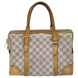 Louis Vuitton-LOUIS VUITTON Damier Azur Berkeley Handtasche N.52001 LV Auth 69902-Andere