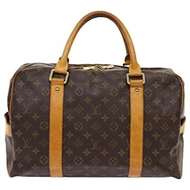 Louis Vuitton-LOUIS VUITTON Monogram Carryall Boston Bag M40074 LV Auth 68919-Monogram