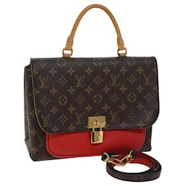 Louis Vuitton-LOUIS VUITTON Monogram Marignan Handtasche  2way Coklico M44544 LV Auth ar11671EIN-Andere,Monogramm