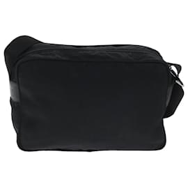 Prada-PRADA Shoulder Bag Nylon Black Auth yk11494-Black
