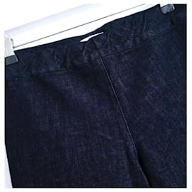 The row-As leggings com aparência de denim da marca Row Stratton.-Azul marinho