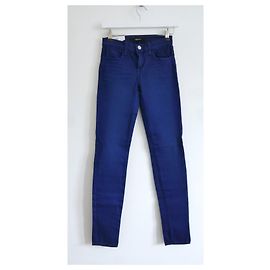 J Brand Super Skinny Jeans Vesper Blu navy