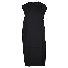Robe mi-longue sans manches Marni en polyester noir Noir