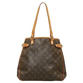 Louis Vuitton-Louis Vuitton Monograma Batignolles Bolsa de Ombro Lona M51153 em boa condição-Outro