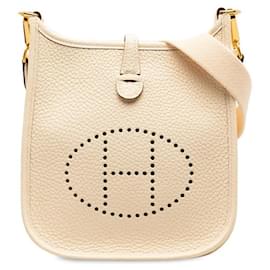 Hermès-Hermes Clemence Evelyne TPM  Shoulder Bag Leather in Excellent condition-Other