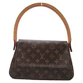 Louis Vuitton-Louis Vuitton Monogram Mini Looping Handbag Canvas M51147 in good condition-Other