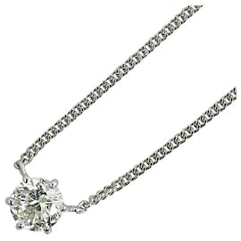 & Other Stories-Andere Platin Diamant Halskette Halskette Metall in ausgezeichnetem Zustand-Andere