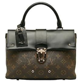 Louis Vuitton-Louis Vuitton Monogram One Handle Flap Bag Umhängetasche Canvas M43125 in guter Kondition-Andere