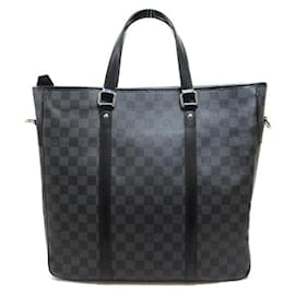 Louis Vuitton-Louis Vuitton Damier Graphite Tadao PM Tote Bag Canvas N41259 in excellent condition-Other