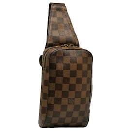 Louis Vuitton-Borsa a tracolla in tela Louis Vuitton Damier Ebene Geronimos N51994 in buone condizioni-Altro