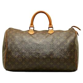 Louis Vuitton-Louis Vuitton Monogram Speedy 40 Bolsa Lona M41522 em boas condições-Outro