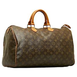 Louis Vuitton-Louis Vuitton Monogram Speedy 40 Bolsa Lona M41522 em boas condições-Outro