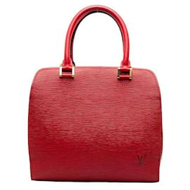 Louis Vuitton-Louis Vuitton Epi Pont Neuf  Handbag Leather M52057 in good condition-Other